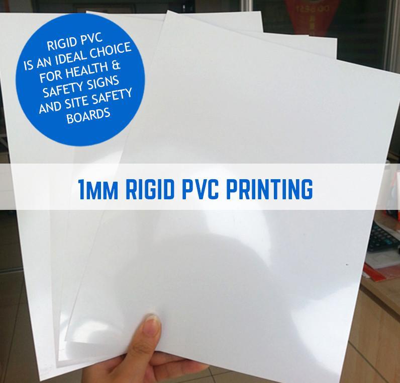 RIGID PVC PRINTING, RIGID PVC SIGNS