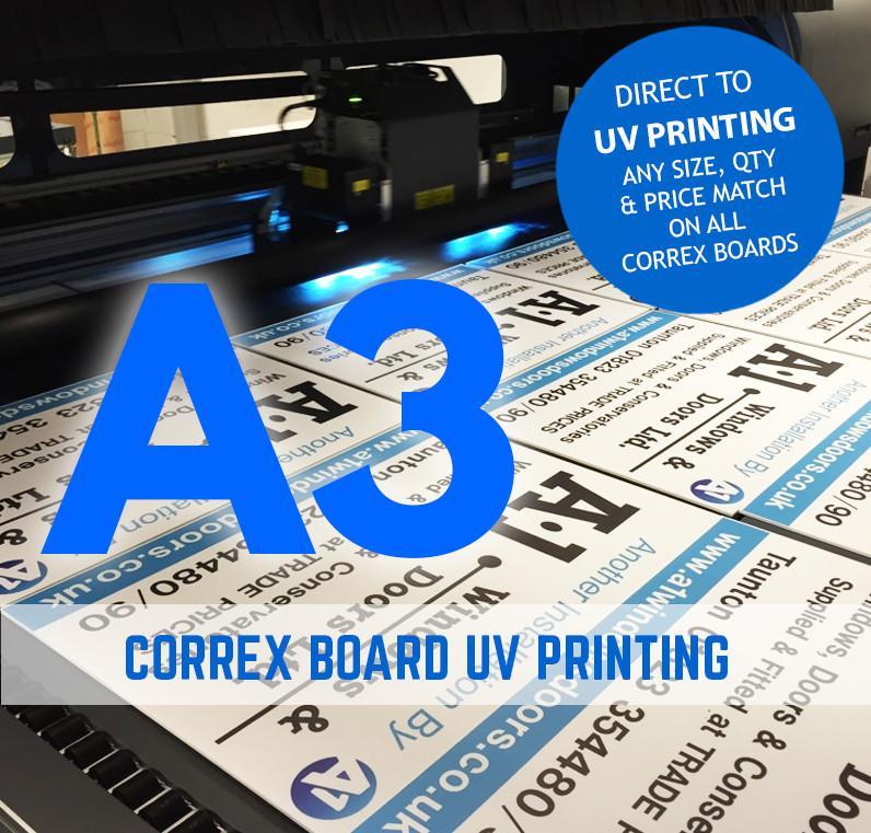 Correx Board UV Printing - Fulham Graphics