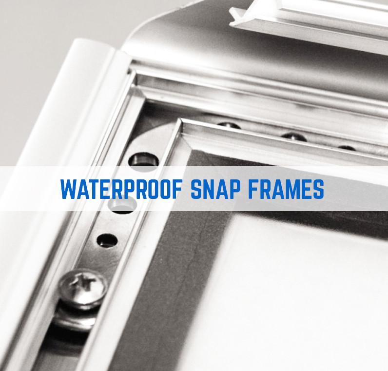 Waterproof Snap Frames