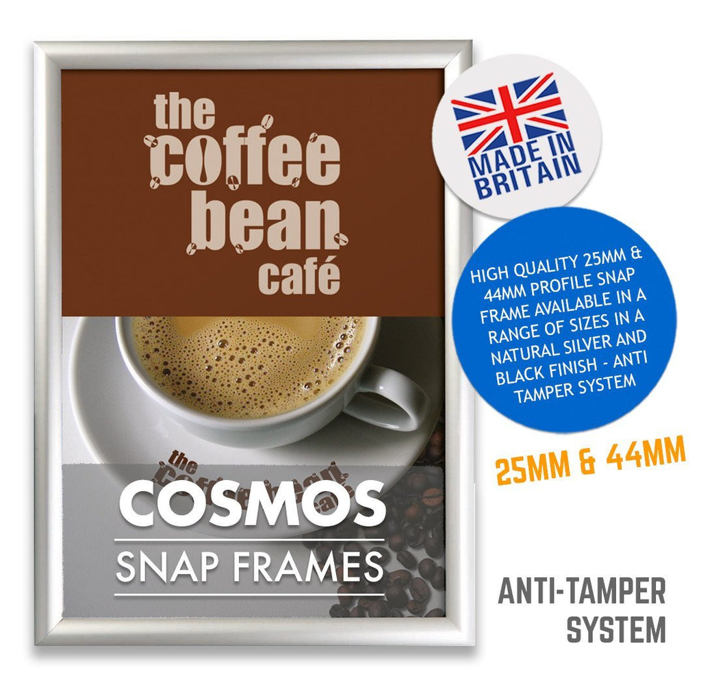 High Quality Cosmos Snap Frames, Made in UK