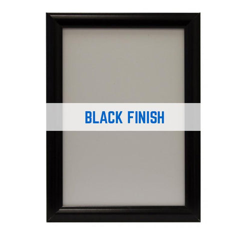 Jupiter Black 25MM Snap Frame - Fulham Graphics 