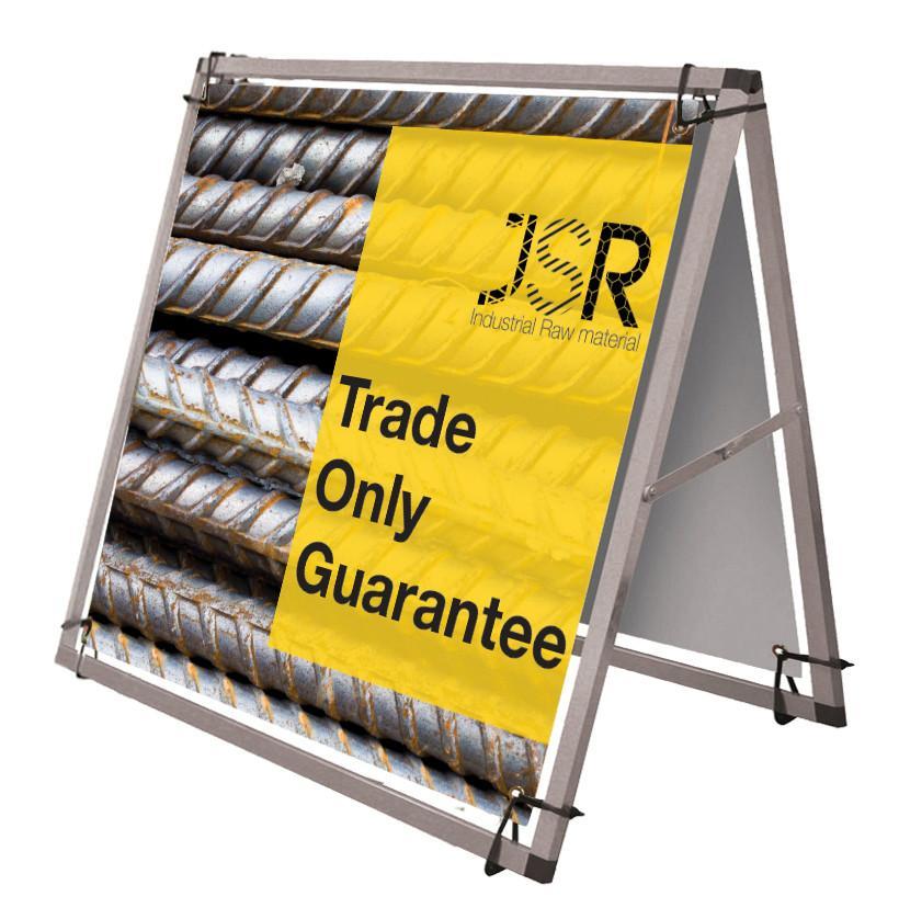 Rocco Outdoor Floor Banner Frame System