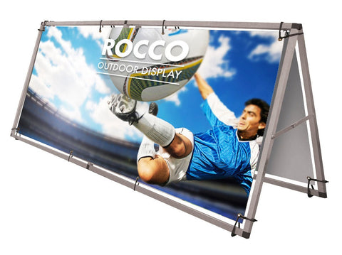 Rocco Outdoor Floor Banner Frame System