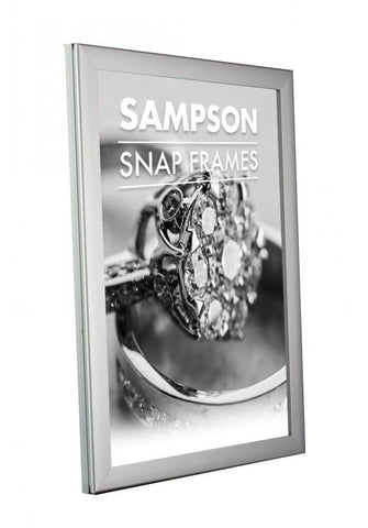 Illuminated Snap Poster Frames 25MM Single & Double Sided LED Light Box - Fulham Graphics