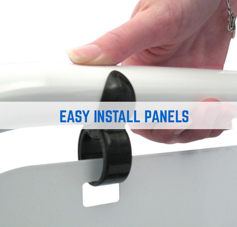 Easy To Install Panels 