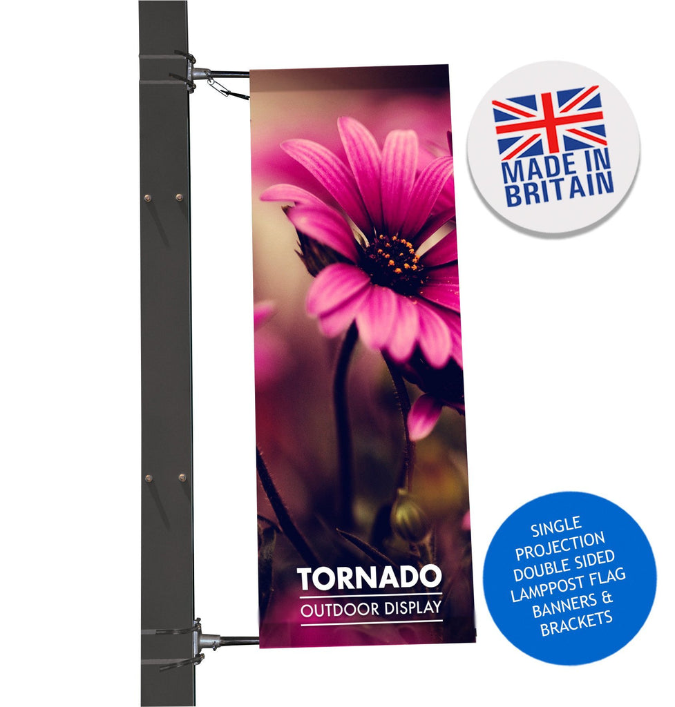 Lamp Post Flag Banners - Made in UK