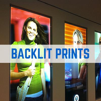 Backlit Prints Installation