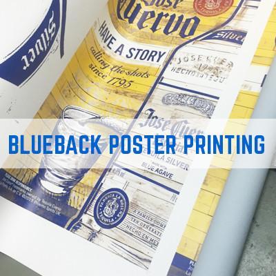 Blueback Poster Printing - Fulham Graphics