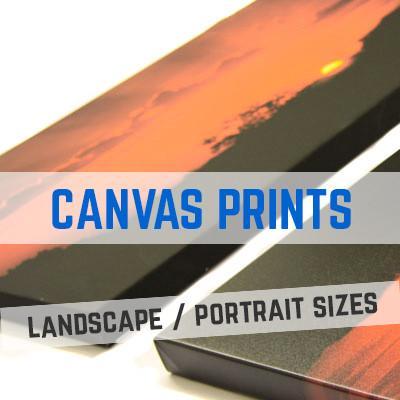 Canvas Prints at Fulham Graphics - Available in Landscape and Portrait Sizes