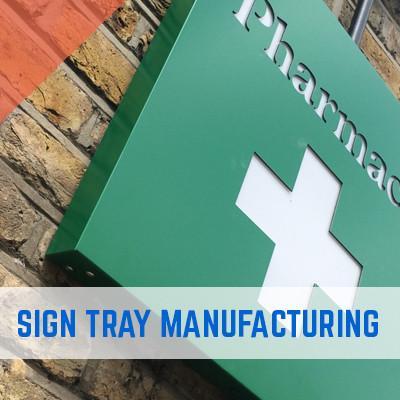 Sign Tray Manufacturing - Fulham Graphics