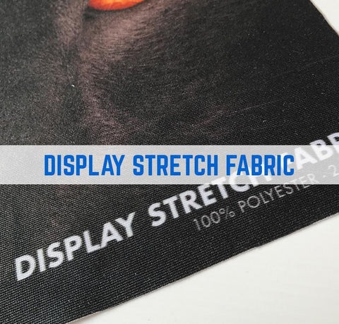 Display stretch polyester fabric printing 