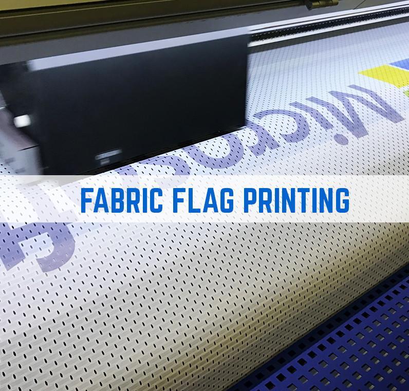 fabric flag printing from Fulham Graphics - Trade only flag printing