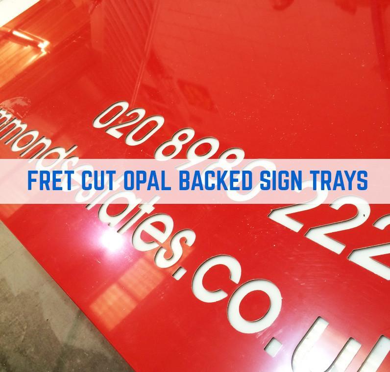 Fret Cut Sign Trays