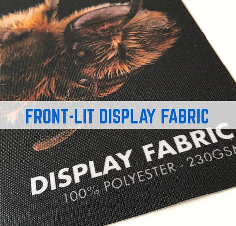 frontlit display fabric printing - Fulham Graphics