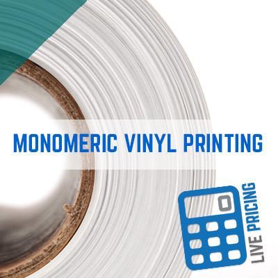 Self Adhesive Vinyl Monomeric Printing - Fulham Graphics