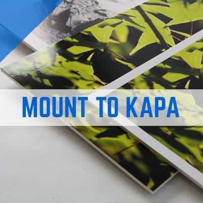 Kappa Foam Board Print And Mounted