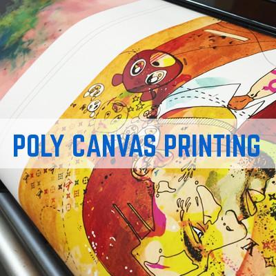 Poly Canvas Printing - Fulham Graphics