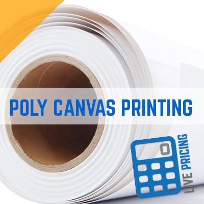 Poly Canvas Printing - Fulham Graphics