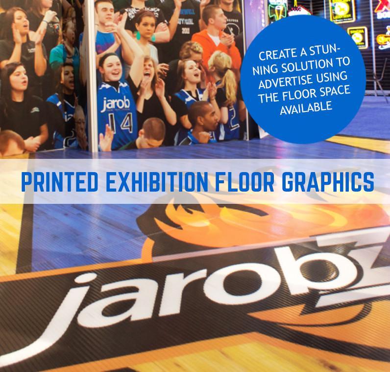 Printed Exhibition Floor Graphics