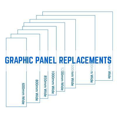 Roller Banner Graphic Panel Replacement